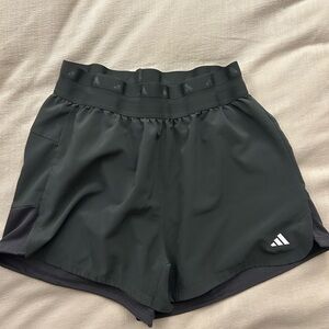 Adidas Women's Dark Gray Athletic Shorts